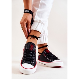 Lædersneakers Big Star JJ274129 Sort 1