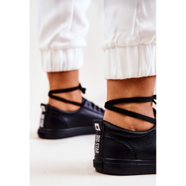 Lædersneakers Big Star JJ274312 Sort 1