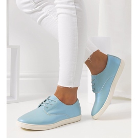 Warsa blå sneakers til kvinder 1