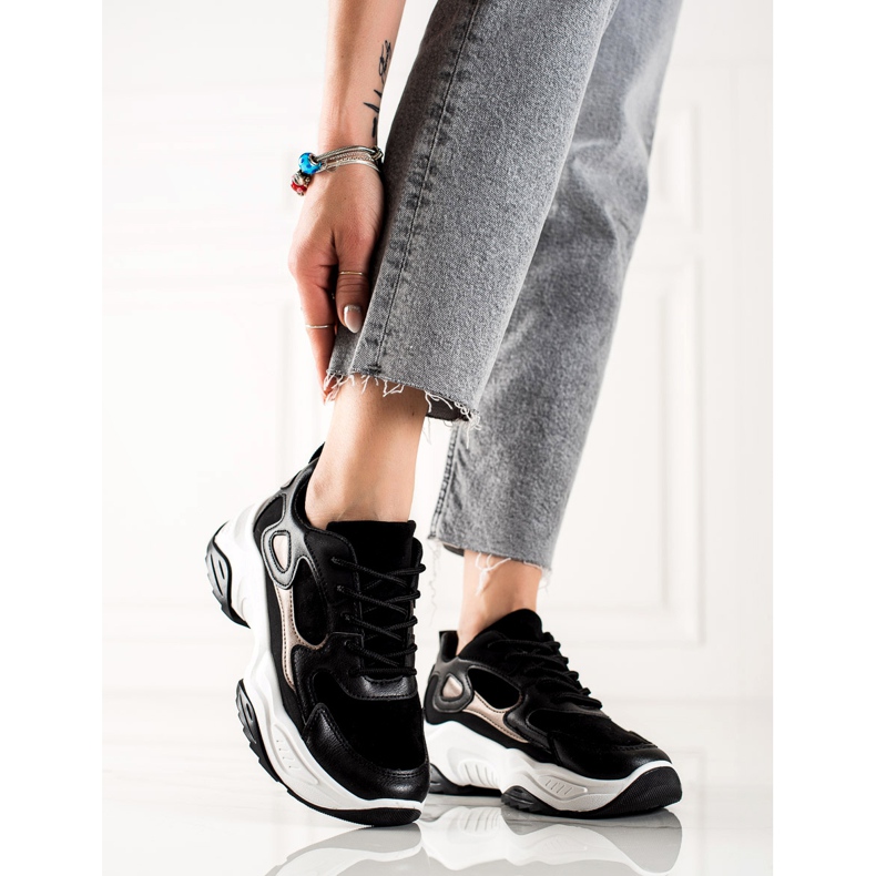 Marquiz Moderigtige sneakers sort 1