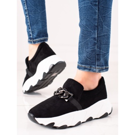W. Potocki Potocki suede sneakers sort 1