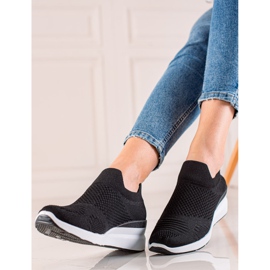 Goodin Wedge Slip-On sneakers sort 1