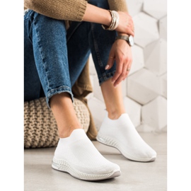 Goodin Klassiske slip-on sneakers hvid 2