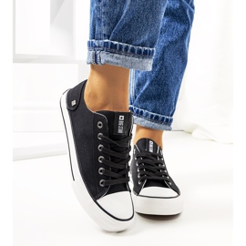 Big Star Black klassiske sneakers DD274338 hvid sort 2