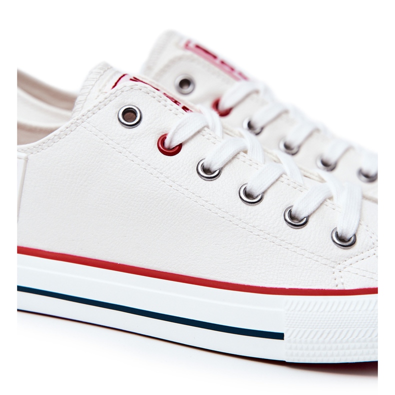 Herre lædersneakers Big Star JJ174069 Hvid 1