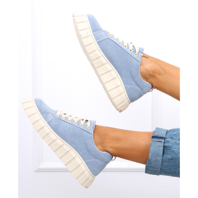 Tyra Blue damesneakers blå 2