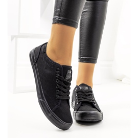 Big Star Black damesneakers JJ274066 sort 2