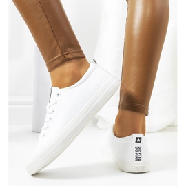 Hvide sneakers til kvinder Big Star JJ274311 2
