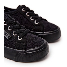 Sort gennembrudt Big Star JJ374133 Sneakers 5