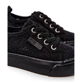 Sort gennembrudt Big Star JJ374133 Sneakers 6