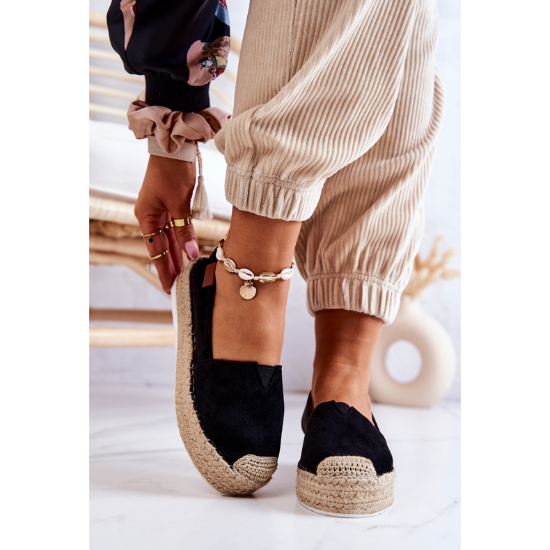 FB2 Sort Lesley Ruskind Slip On Espadrilles 1