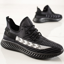 TRENDI Sorte sneakers til mænd 1