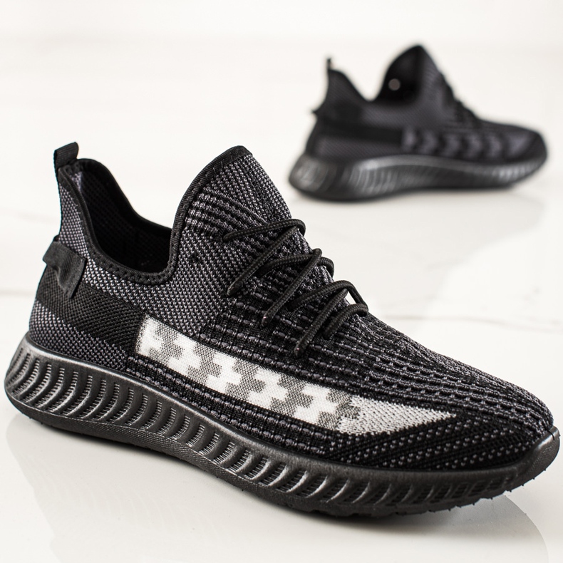 TRENDI Sorte sneakers til mænd 1