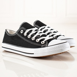 TRENDI Sneakers til mænd sort 1