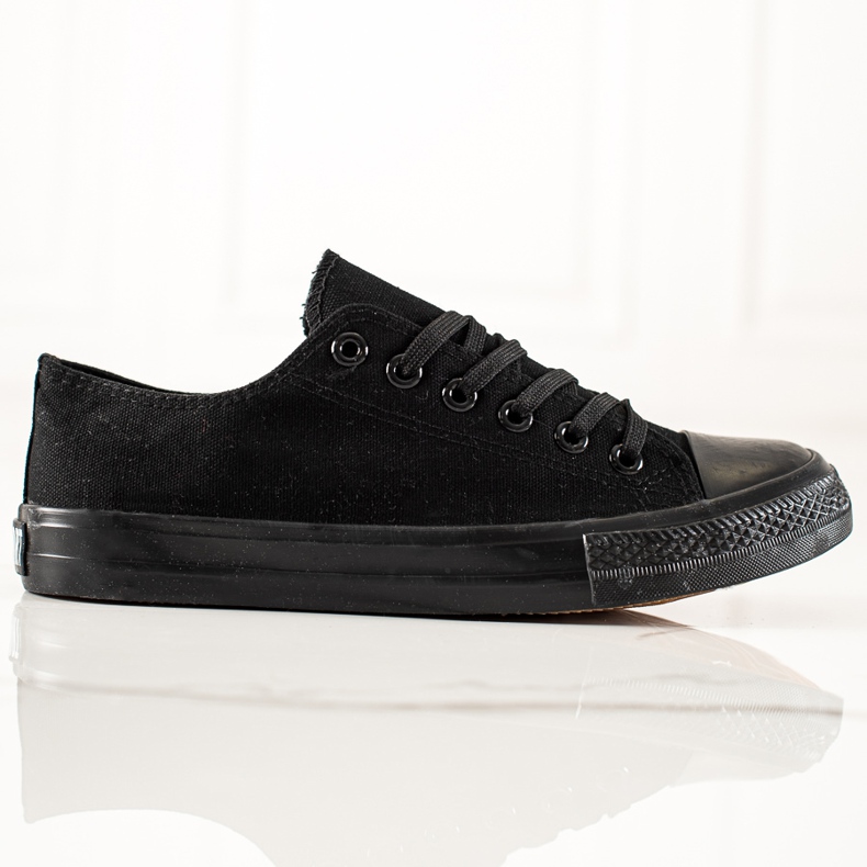 TRENDI Sneakers til mænd sort 2