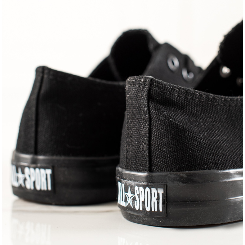 TRENDI Sneakers til mænd sort 1