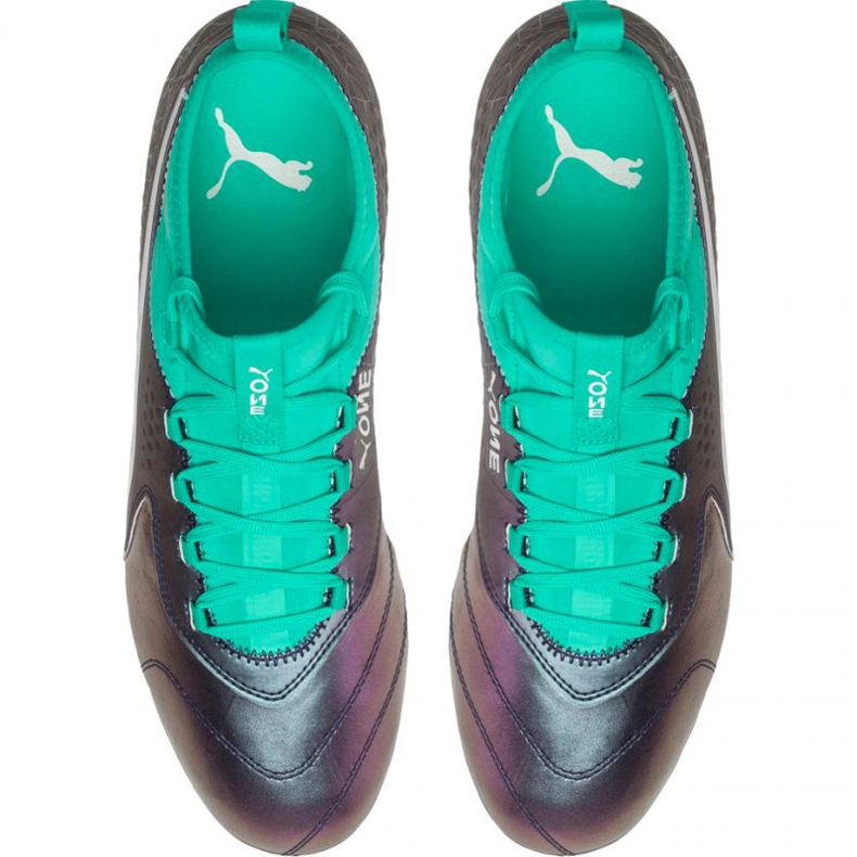 Fodboldstøvler Puma One 3 Il Lth Fg Color Shift-Bi M 104928 01 flerfarvet flerfarvet 1