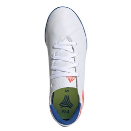 Adidas Nemeziz Messi 19.4 Tf Jr F99929 fodboldstøvler hvid flerfarvet 2