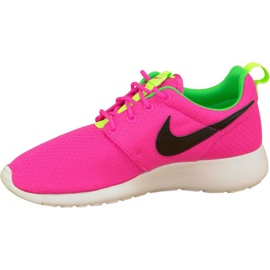 Nike Rosherun Gs W 599729-607 sko lyserød 1