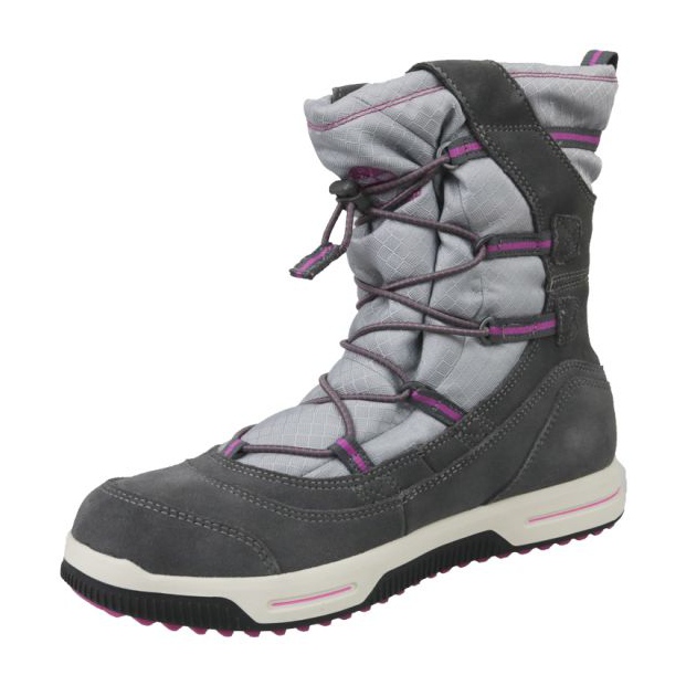 Timberland Snow Stomper Pull On Wp Jr A1UJ7 vintersko grå 1