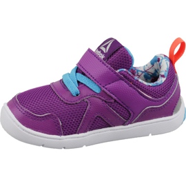 Reebok Ventureflex Stride 5.0 Jr BD3696 sko rød lilla 1