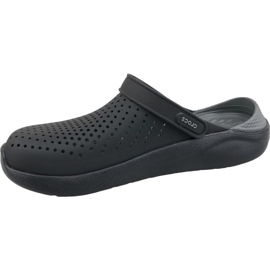 Crocs LiteRide Træsko M 204592-0DD sort grå 1