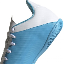 Fodboldstøvler adidas X 19.4 I Jr F35352 blå og hvid flerfarvet 6