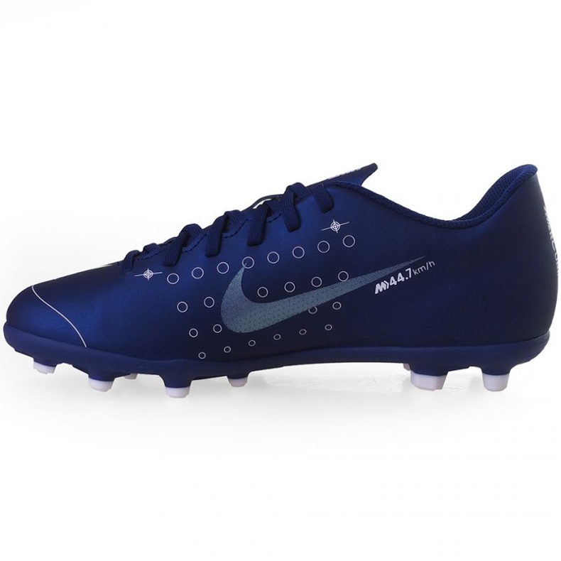 Nike Mercurial Vapor 13 Club Mds FG / MG Jr CJ1148 401 fodboldsko marineblå marineblå 1