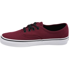 Vans Authentic W VQER5U8 Sko rød 1