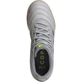 Adidas Copa 20.3 In Sala Jr EF8338 fodboldstøvler grå grå nuancer 1