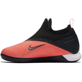 Indendørs sko Nike Phantom Vsn 2 Academy Df Ic Jr CD4071-606 rød appelsiner og røde 2
