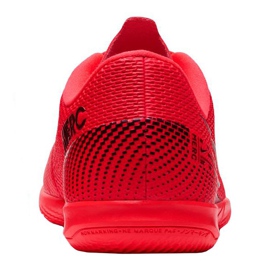 Nike Vapor 13 Academy Ic Jr AT8137-606 sko rød appelsiner og røde 4