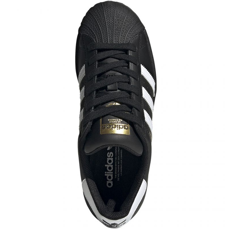 Adidas Superstar Jr EF5398 sko sort 1