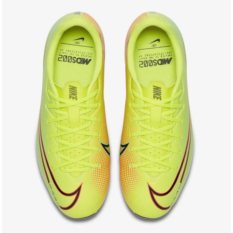 Nike Mercurial Vapor 13 Academy Mds FG / MG Jr CJ0980-703 fodboldsko gul gule farver 1