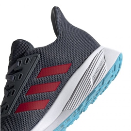 Adidas Duramo 9 K Jr EG7899 sko rød grå 4