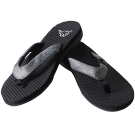 Kappa Cally W 242834 1611 flip-flops sort grå 1