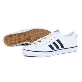 Adidas Nizza M CQ2333 sko hvid sort 1