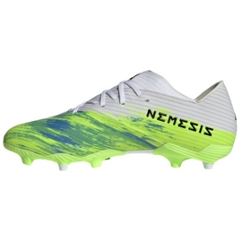 Adidas Nemeziz 19.2 Fg M EG7220 fodboldstøvler flerfarvet grøn 1