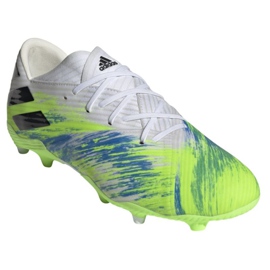 Adidas Nemeziz 19.2 Fg M EG7220 fodboldstøvler flerfarvet grøn 3