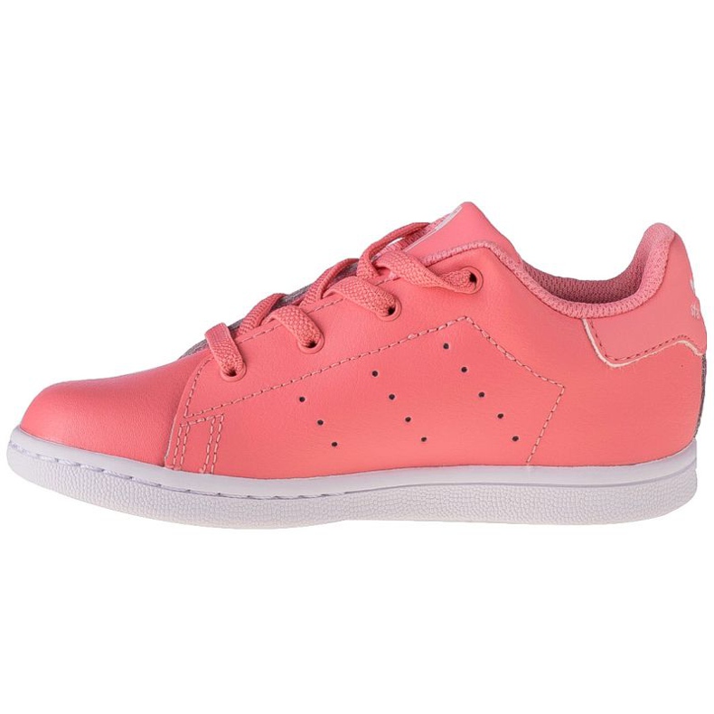 Adidas Stan Smith El K EF4928 sko lyserød grå 1