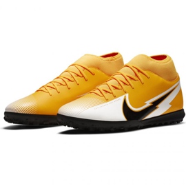 Nike Mercurial Superfly 7 Club Tf M AT7980 801 fodboldsko flerfarvet gule farver 1