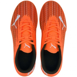 Puma Ultra 4.1 It Jr 106104 01 fodboldstøvler flerfarvet orange 2