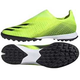 Adidas X Ghosted.3 Ll Tf M FW6971 fodboldstøvler flerfarvet gul 1
