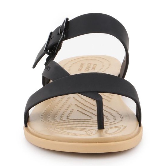 Crocs Tulum Toe Post Sandal W 206108-00W sort 2