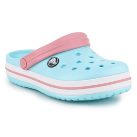 Crocs Crocband Clog K Jr 204537-4S3 blå lyserød 1