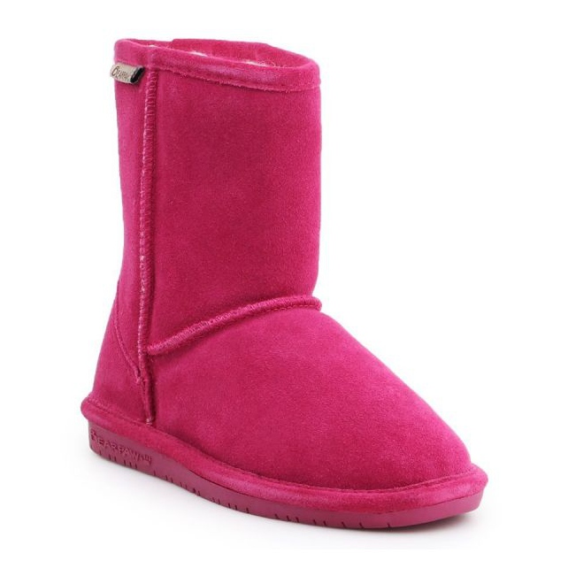 BearPaw 608Y Pom Berry vinterstøvler lyserød 1