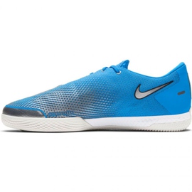 Nike React Phantom Gt Pro Ic M CK8463 400 fodboldsko blå blå 1