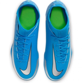 Nike Phantom Gt Club Df FG / MG Jr CW6727-400 fodboldsko flerfarvet blå 1