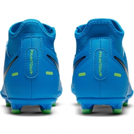 Nike Phantom Gt Club Df FG / MG Jr CW6727-400 fodboldsko flerfarvet blå 4