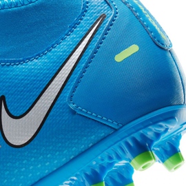 Nike Phantom Gt Club Df FG / MG Jr CW6727-400 fodboldsko flerfarvet blå 7
